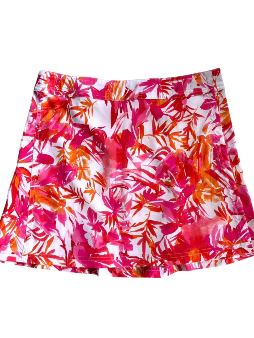 EUC RipSkirt Tropical Print Wrap Skirt Size Small